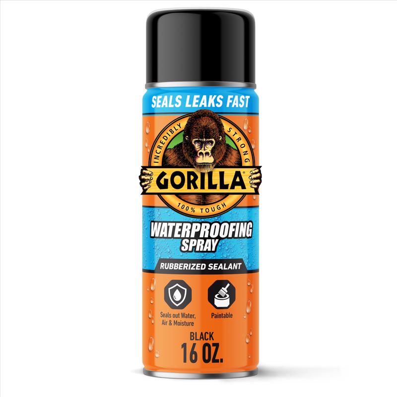 Gorilla Black Rubber Waterproof and Sealer 16 oz