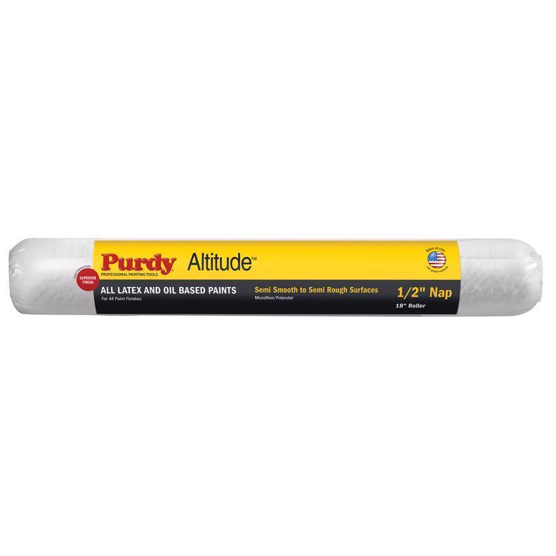Purdy Altitude Poly Micro 18 in. W X 1/2 in. Regular Paint Roller Cover 1 pk