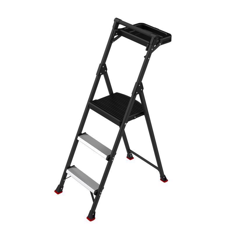 Lift Ladders 4.19 ft. H Steel Step Ladder Type IA 300 lb. capacity