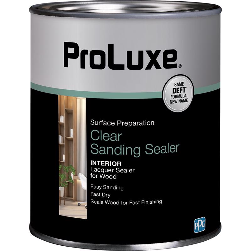 Lacquer Sanding Sealer, 1 Quart - Crystal Clear Finish