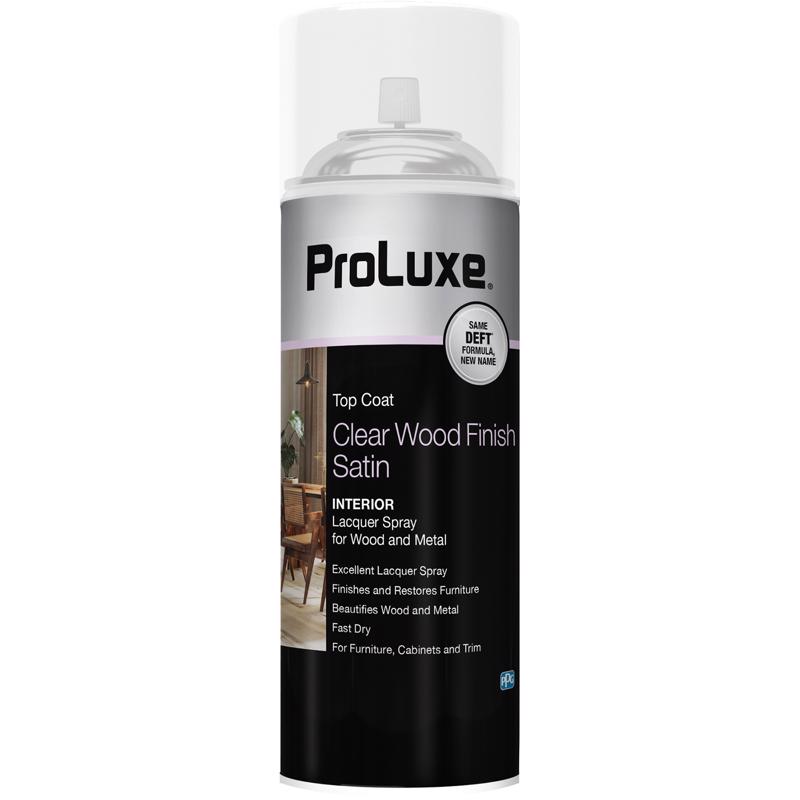 Satin Clear Wood Finish, 12.25 Ounce Aerosol Spray