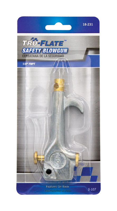 Heavy‑Duty Steel Safety Lever for 1/4" NPT Air Blow Guns