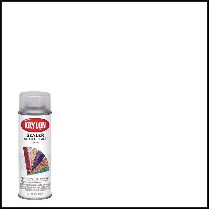 Krylon Glitter Blast Clear Spray Paint 6 oz