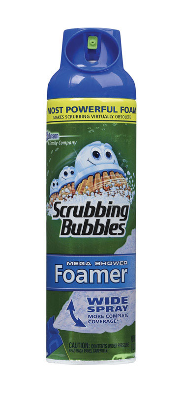 Scrubbing Bubbles Mega Shower Foamer No Scent Bathroom