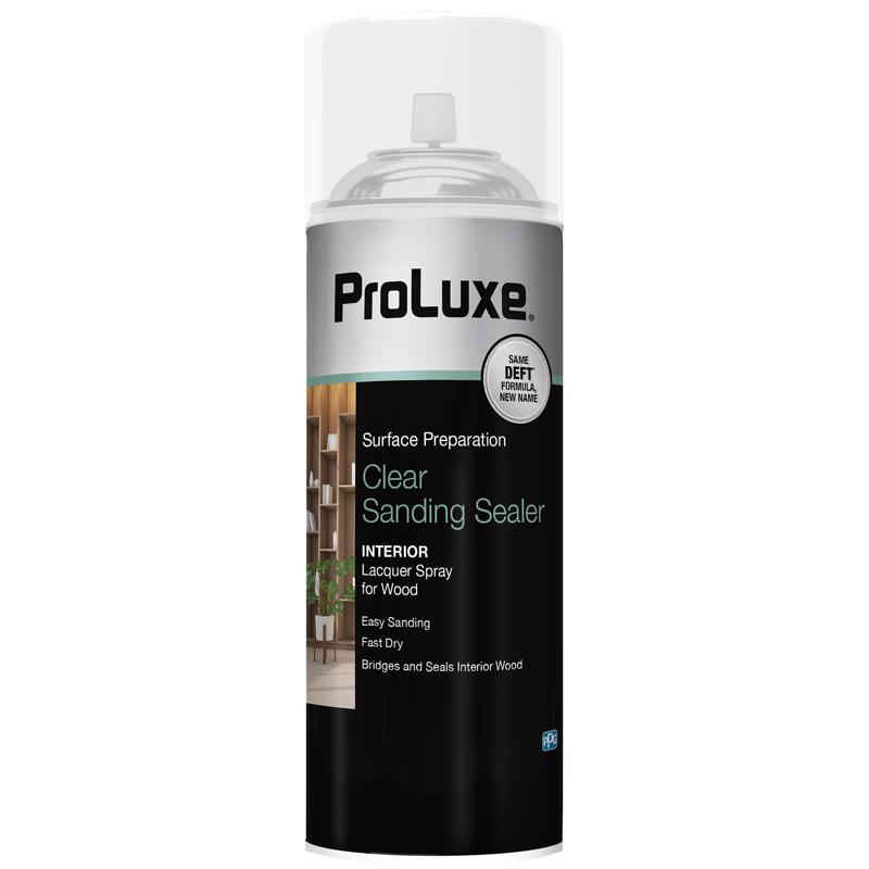 12 Oz. Clear Lacquer Sanding Sealer Spray For Interior Wood Finishing