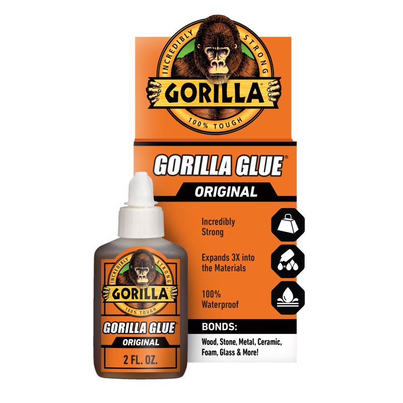 Gorilla High Strength Glue Tan Original Gorilla Glue 2 oz