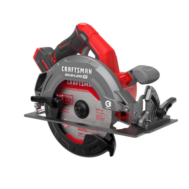 Craftsman V20 7-1/4 Inch Cordless Brushless Circular Saw Tool Only