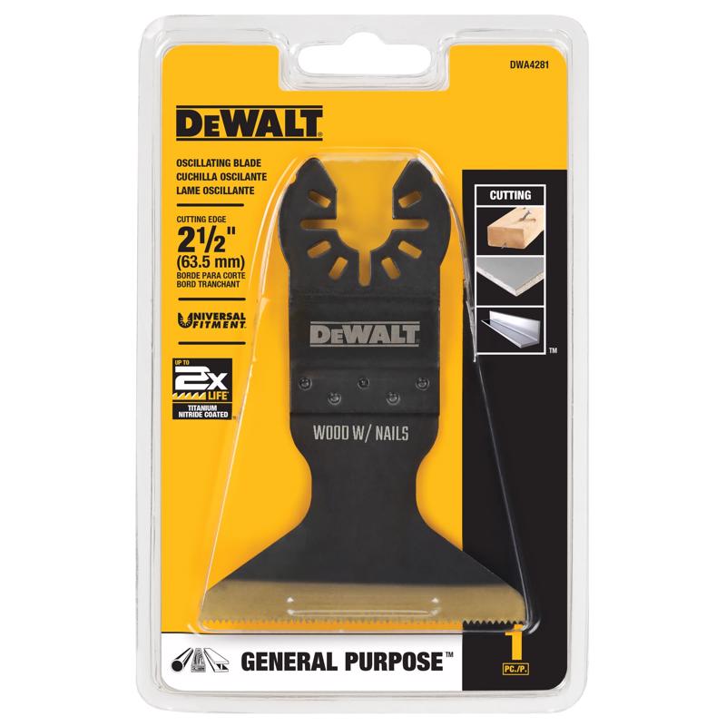 Oscillating blade for metal discount