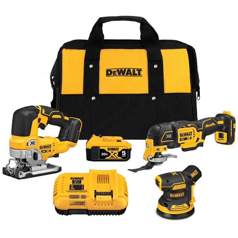 DeWalt 20V MAX XR Cordless Brushless 3 Tool Combo Kit PETER S HARDWARE CENTER