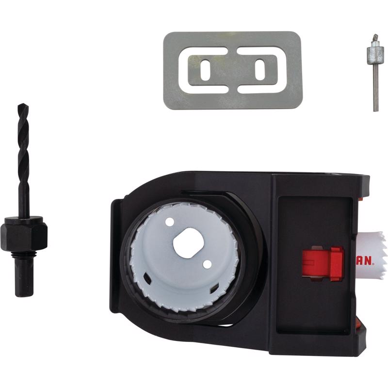 Craftsman Carbon Steel Door Lock Installation Kit