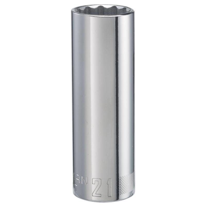 Craftsman 21 mm Metric 12 Point Deep Socket, 1/2 in. Drive