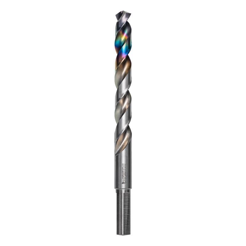 Diablo Metal Demon 13/32 in. X 5.2 in. L Metal Drill Bit 3-Flat Shank 1 pk