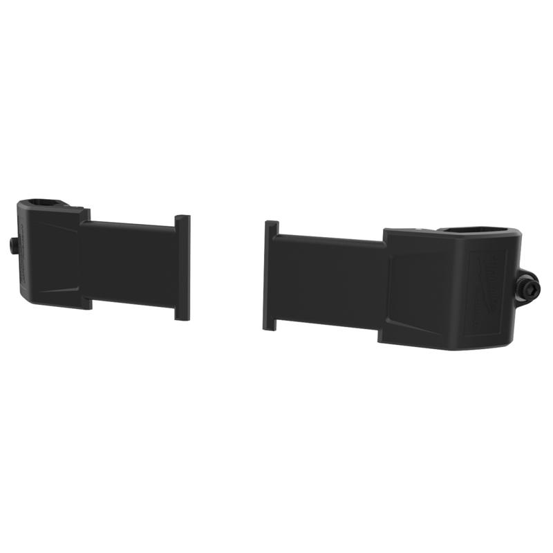 Milwaukee PACKOUT 1.7 in. W X 2 in. H Tool Box Attachment Mounting Attachment Tool Organizer Black