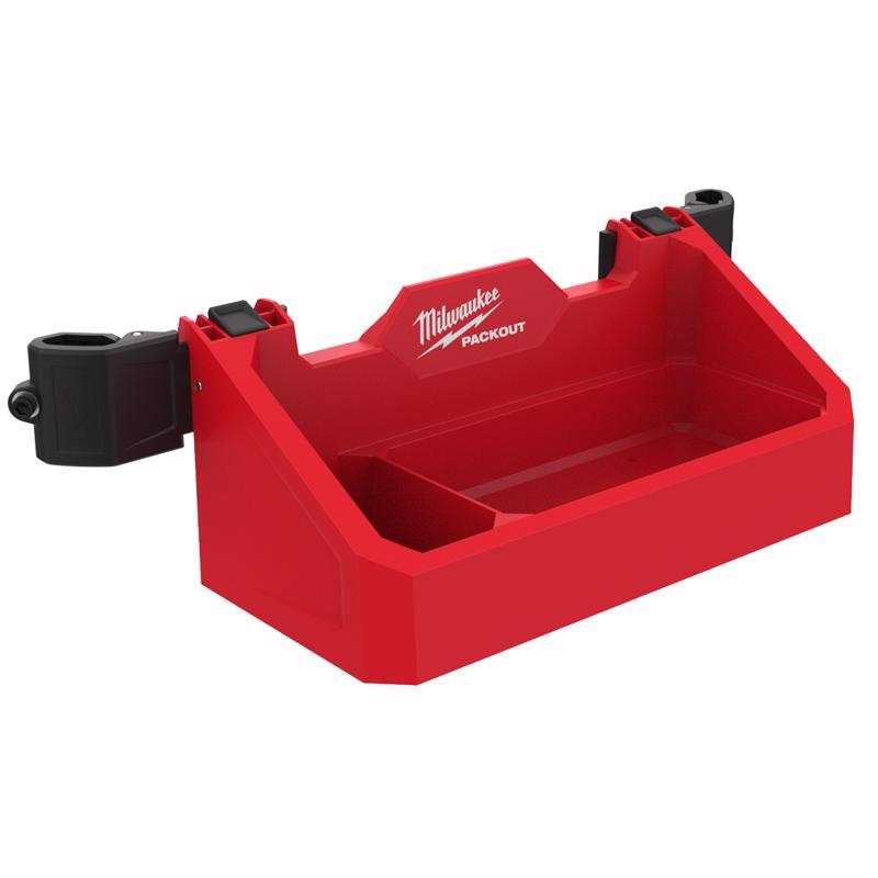 Milwaukee PACKOUT 3.3 in. W X 5.2 in. H Tool Box Attachment Tool Tray Black/Red