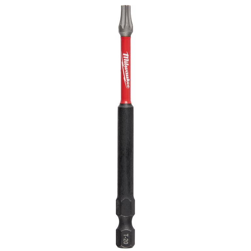 Milwaukee Shockwave Torx T20 X 3-1/2 in. L Power Bit Alloy Steel 1 pk