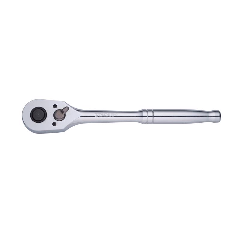 Stanley 1/2 in. drive SAE Quick Release Pear Head Ratchet 72 teeth