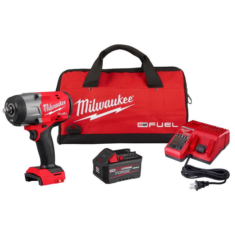 Milwaukee M18 Fuel 1/2 in. Cordless Brushless Impact Wrench Kit (Battery & Charger)