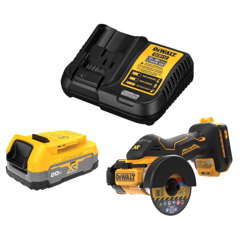 DeWalt Battery Starter Kit and Cut Off Tool Bundle