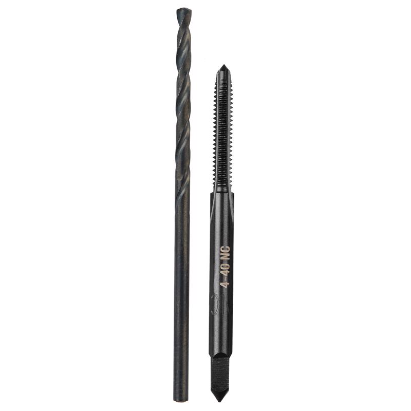Milwaukee High Carbon Steel SAE NC Plug Tap and Drill Bit Set 2 pc