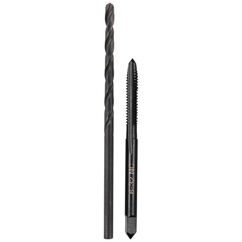 Milwaukee High Carbon Steel SAE NC Plug Tap and Drill Bit Set 2 pc