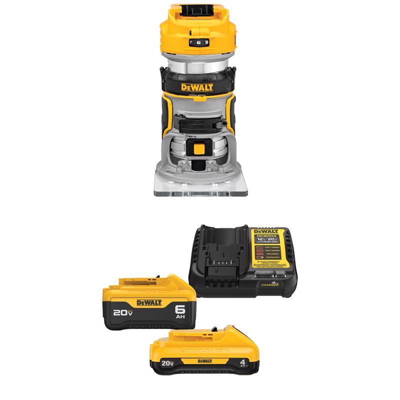 DeWalt Battery Starter Kit and Router Bundle