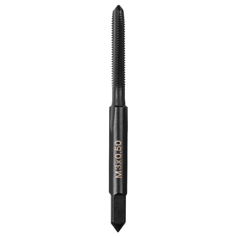 Milwaukee High Carbon Steel Metric Straight Plug Tap M3-0.5 mm 1 pc