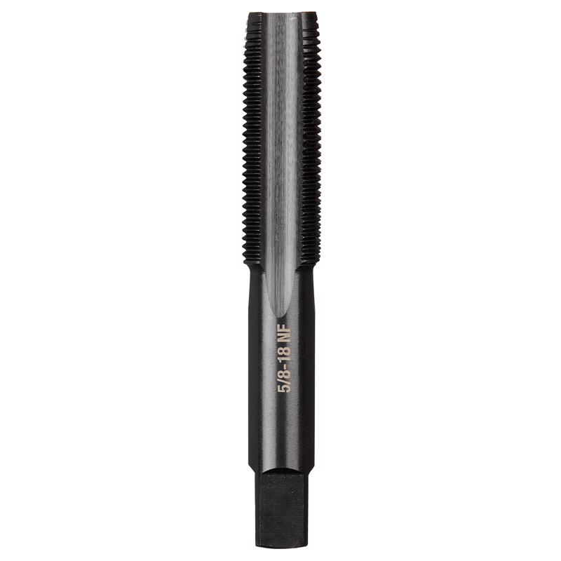 Milwaukee High Carbon Steel SAE Straight Plug Tap 5/8-18 NF 1 pc