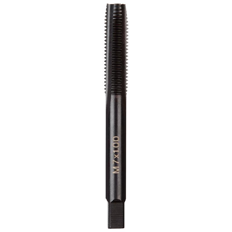 Milwaukee High Carbon Steel Metric Straight Plug Tap M7-1.0 mm 1 pc