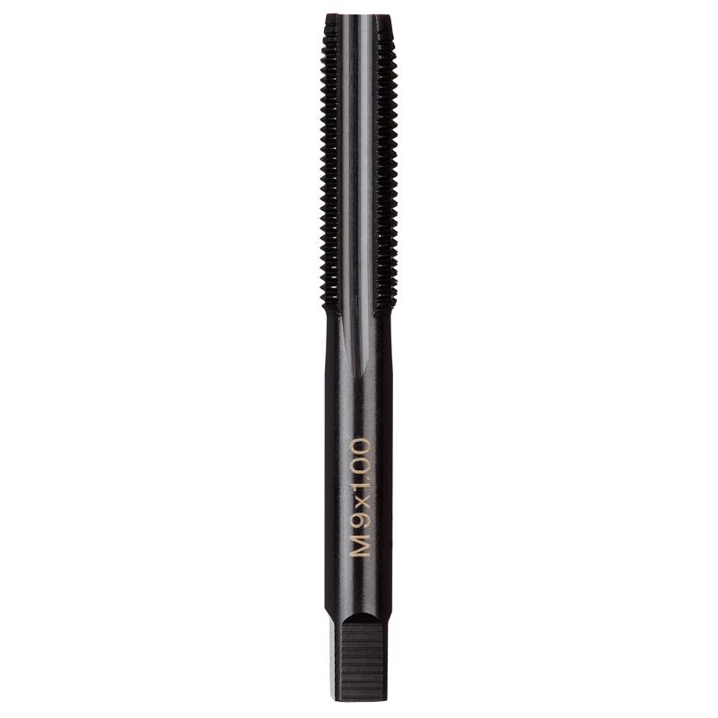 Milwaukee High Carbon Steel Metric Straight Plug Tap M9-1.0 mm 1 pc