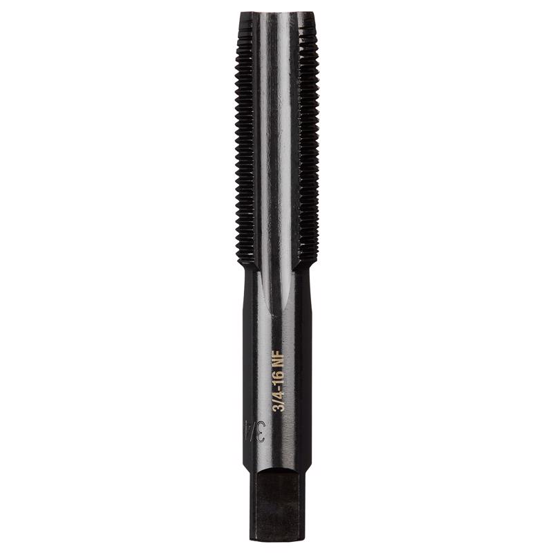 Milwaukee High Carbon Steel SAE Straight Plug Tap 3/4-16 NF 1 pc