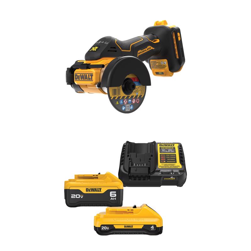 DeWalt Battery Starter Kit and Cut Off Tool Bundle