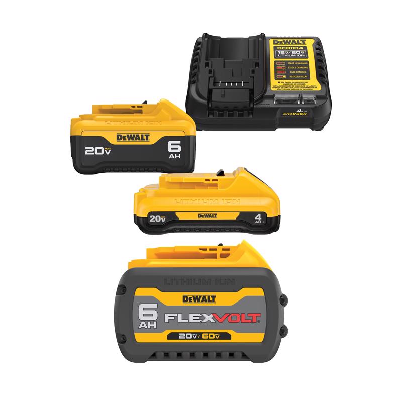 DeWalt Battery Starter Kit and FLEXVOLT Battery Bundle