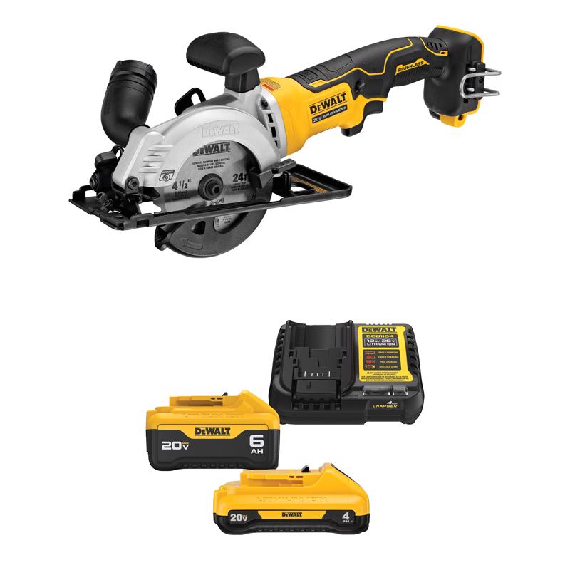 DeWalt Battery Starter Kit and Circ Saw Bundle