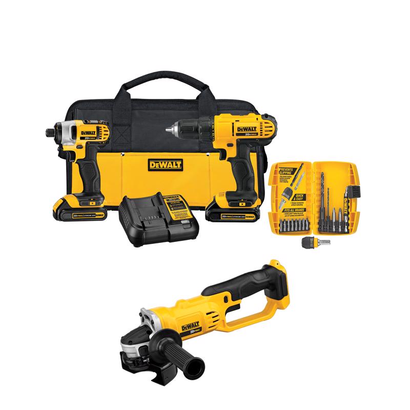DeWalt Ace Exclusive 2-Kit and Grinder Bundle