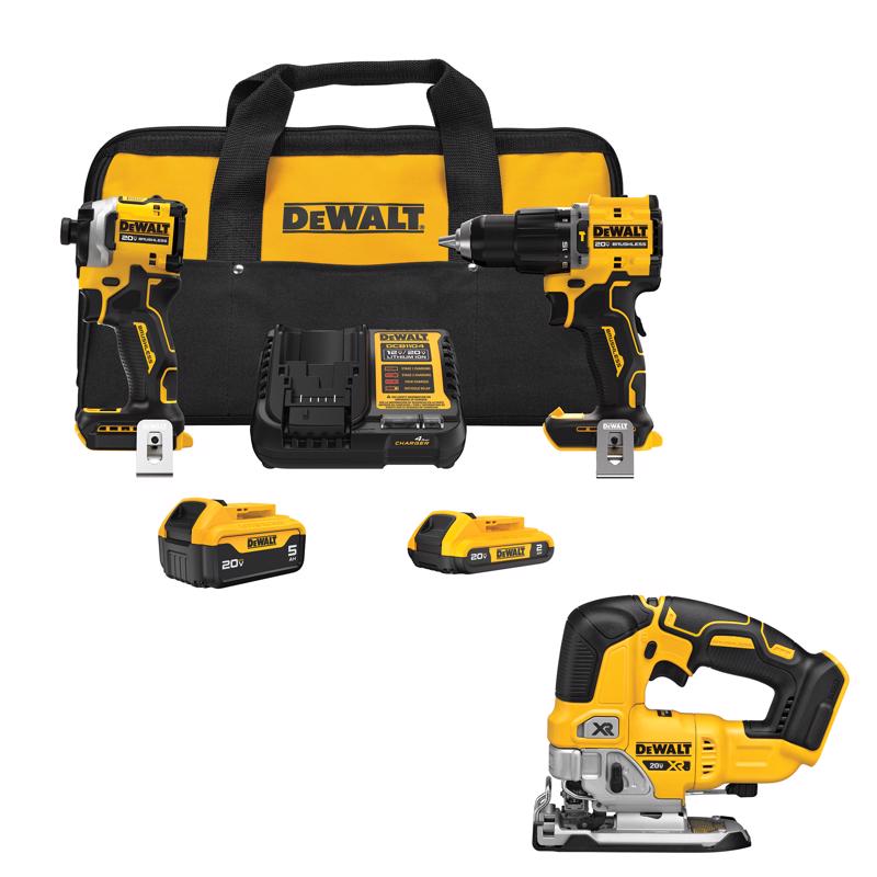 DeWalt Combo Kit and Jig Saw Bundle