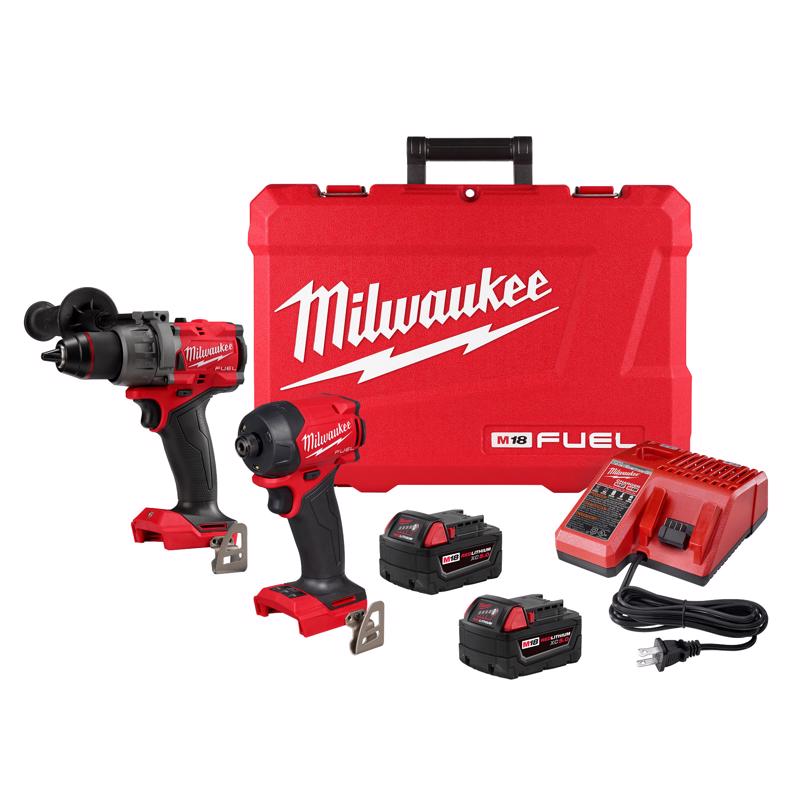 Milwaukee M18 Fuel Cordless Brushless 2 Tool Combo Kit