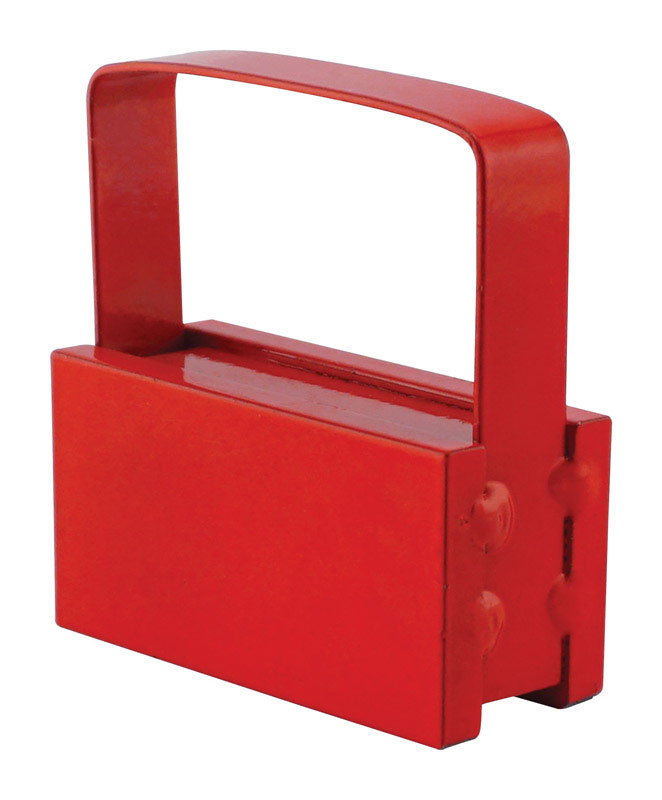 Magnet Source 2 in. L X .75 in. W Red Handle Magnet 50 lb. pull 1 pc