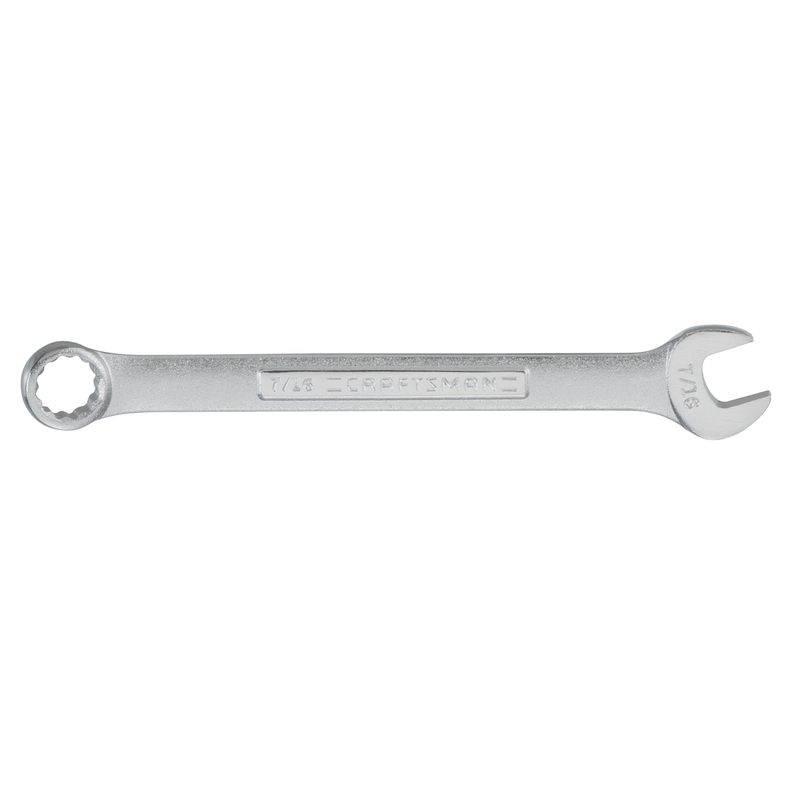 Craftsman 7/16 in. SAE Combination Wrench - 12 Point, 5.8 in. Length