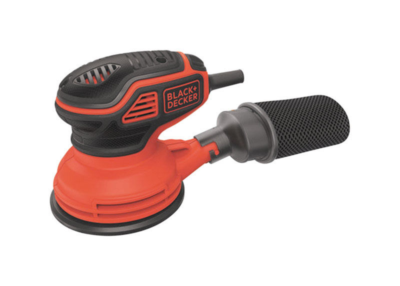 Black+Decker 2.4 amps Corded Random Orbit Sander Tool Only