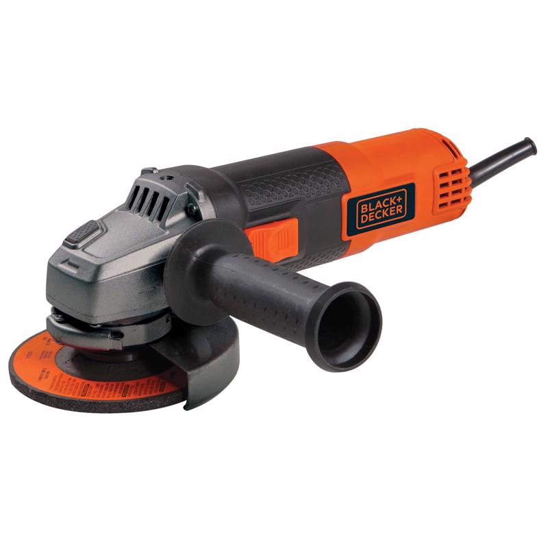 BLACK+DECKER 6 amps Corded 4-1/2 in. Angle Grinder Tool Only