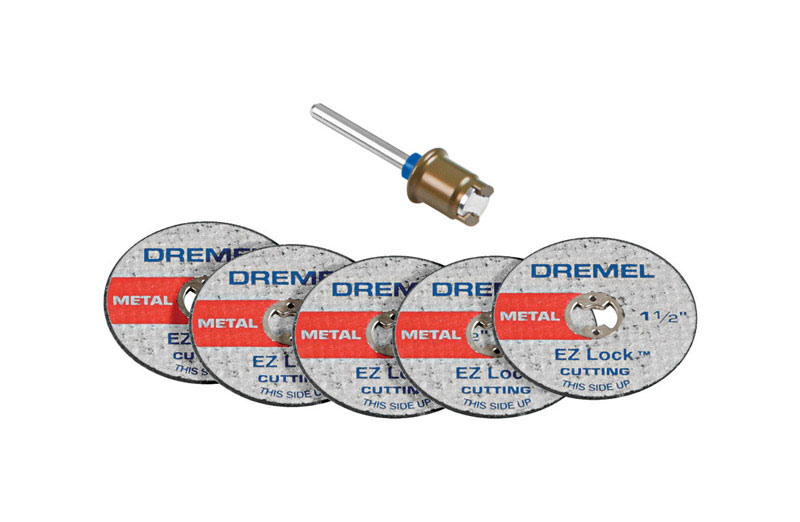Dremel EZ Lock Metal Cut Off Wheel Starter Kit 6 pk PETER S HARDWARE CENTER