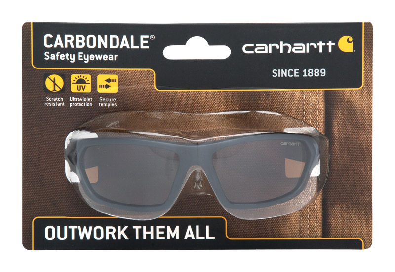 Carhartt Carbondale Anti Fog Safety Glasses Bronze Lens Black Frame 1 pc PETER S HARDWARE CENTER