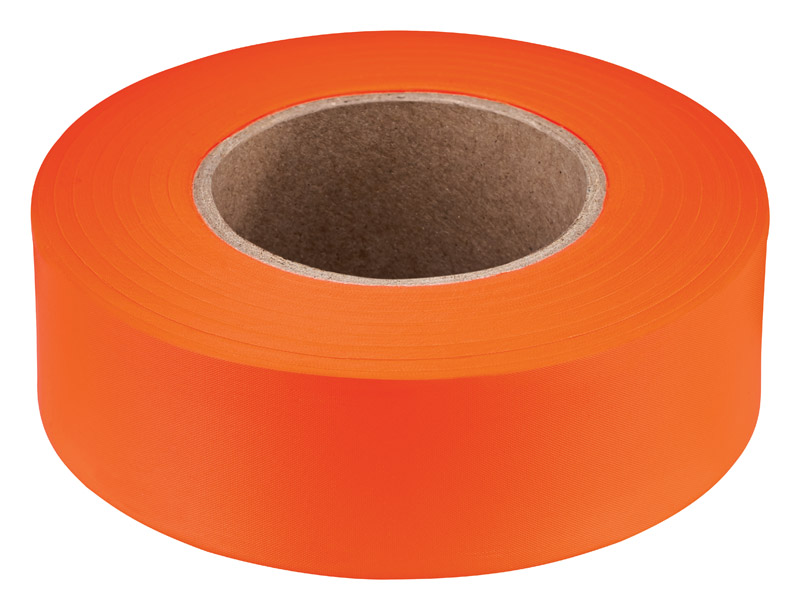 Empire 200 ft. L X 1 in. W Plastic Flagging Tape Orange