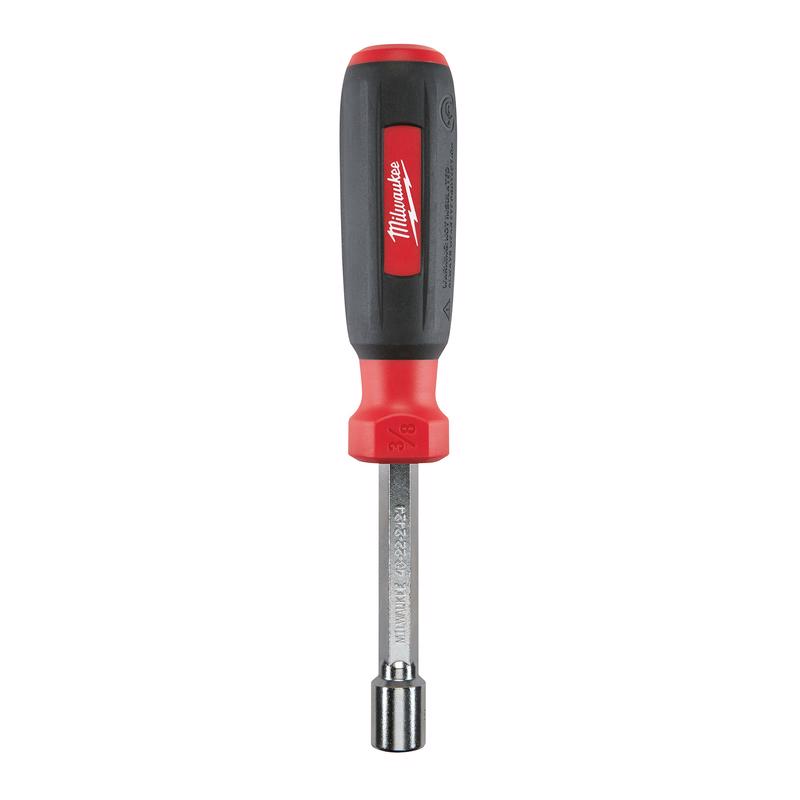 Milwaukee 3/8 in. SAE Hollow Shaft Nut Driver 7 in. L 1 pc