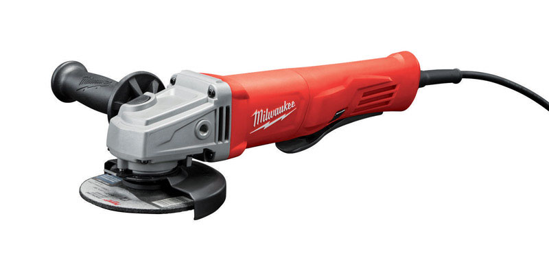 Milwaukee 11 amps Corded 4 1 2 in. Small Angle Grinder Tool Only PETER S HARDWARE CENTER