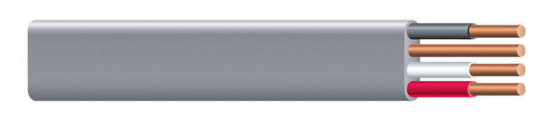 Southwire 50 ft. 10/3 Solid Type UF-B WG Underground Feeder Cable