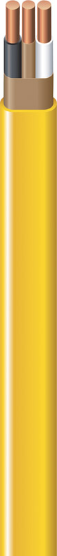 Southwire 100 ft. 12/2 Solid Romex Type NM-B WG Non-Metallic Wire