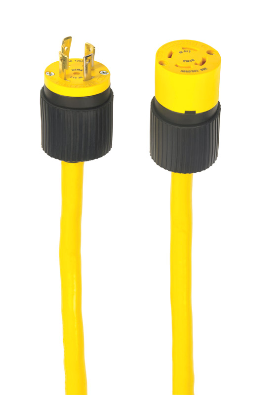 YELLOW JACKET进口代理批发 黄色外套 10/4 SJEOW 125 V 25 英尺长发电机线