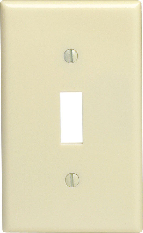 LEVITON进口代理批发 Leviton Ivory 1 组热固性塑料拨动墙板 1 件装