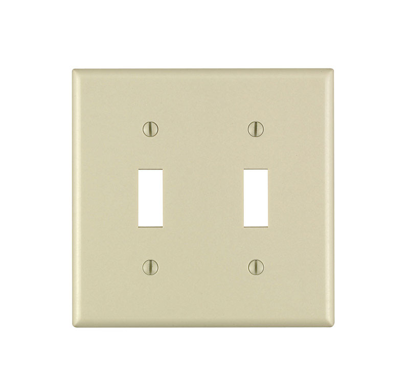 LEVITON进口代理批发 Leviton Ivory 2 组尼龙拨动墙板 1 件装